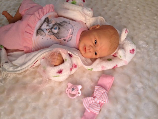 Крошка Мэддисон. Кукла-реборн молд Madisson Andrea Arcello