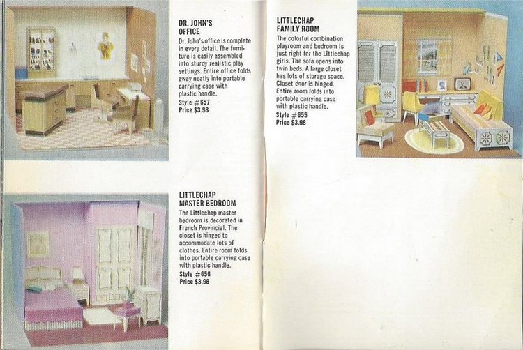 Куклосемья из 60х. Littlechap от фирмы Remco