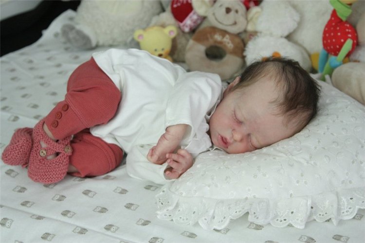 Удивительно реалистичная кукла реборн Елены Киприяновой. Молд Emma by Natalie Scholl