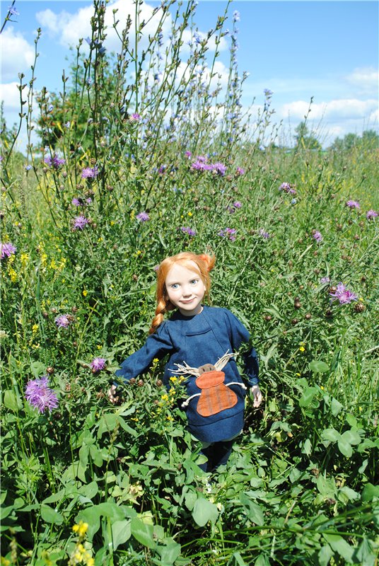В твоей улыбке прячутся мечты... О, милый рыжик, кто же ты