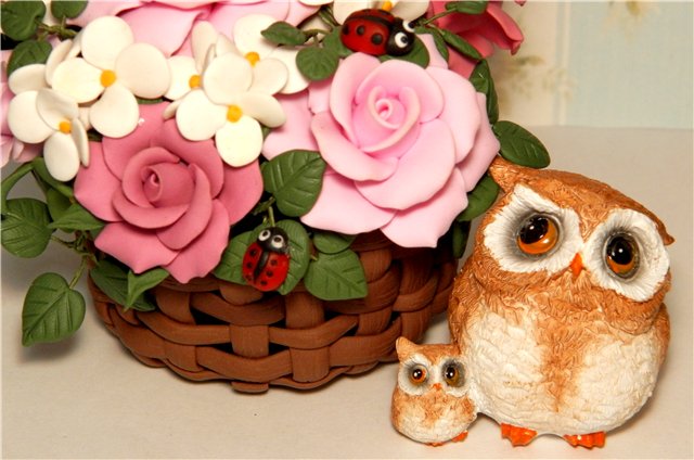 Мира и Виннушка. С наступающим 8 марта нас