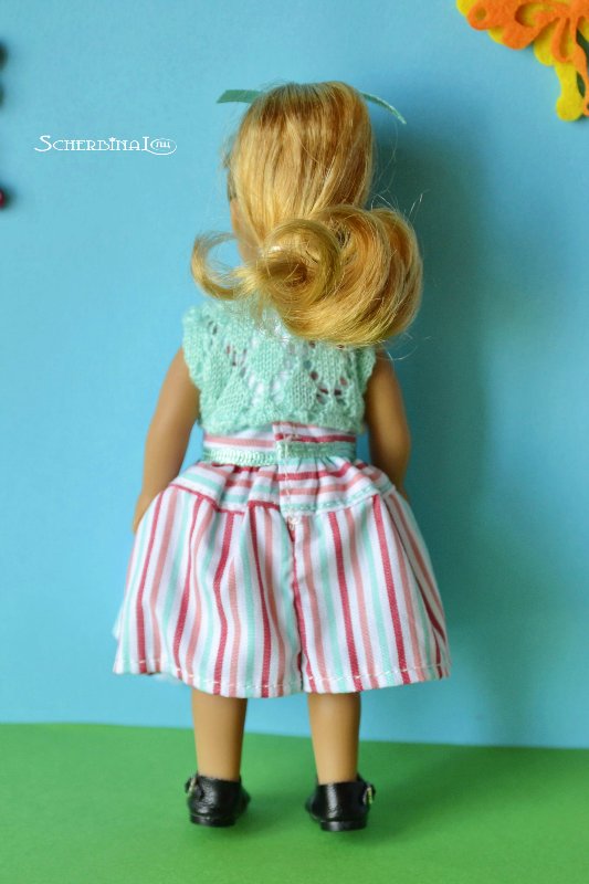 Американка приехала! Мини American Girl, полностью виниловая (фото 6)