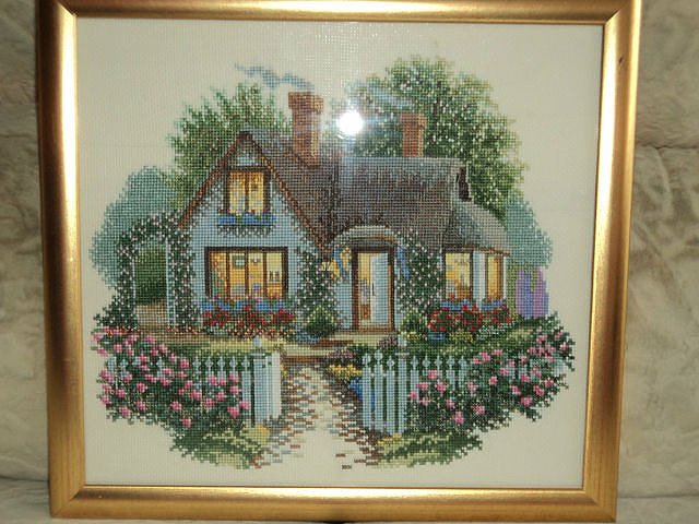 Другие наши увлечения:вышивка картин (фото 6)