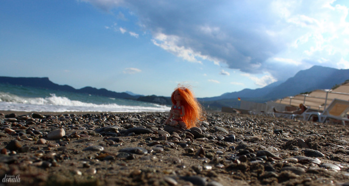 Как Фиби в отпуск съездила. Авторская бжд-мышка Лидии Снуль