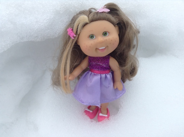 Зимняя фотосессия Копытки (Schalkau ) и капустки Лилочки Cabbage (фото 8)