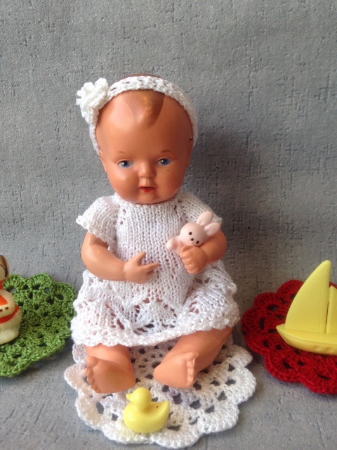 Моя первая целлулоидная куколка от Shildkrot. Черепашка в ромбе (фото 2)