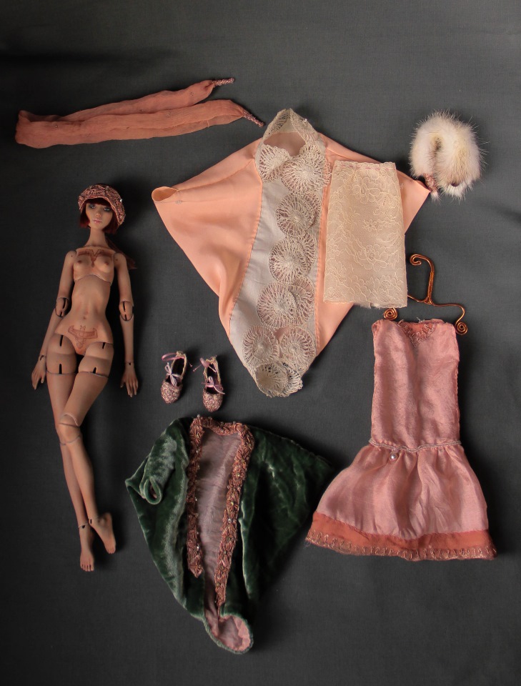 Роуз. Моя новая шарнирная кукла эпохи джаза