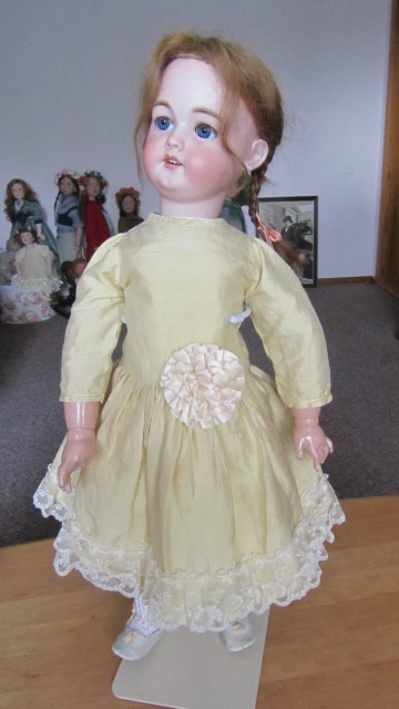 Мишутка набитый соломой — Редкие антикварные куклы и реплики: воск (фото 7)