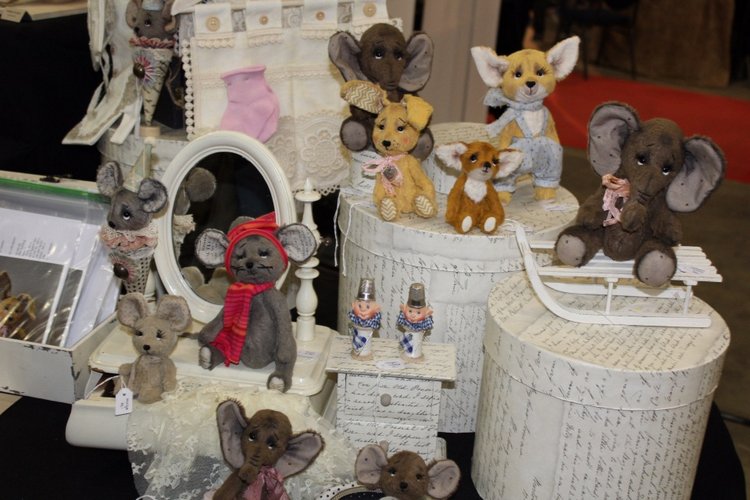 Выставка мишек, кукол и кукольной миниатюры в Голландии 2017 - часть вторая | Бэйбики Выставка мишек, кукол и кукольной миниатюры в Голландии 2017 - часть вторая