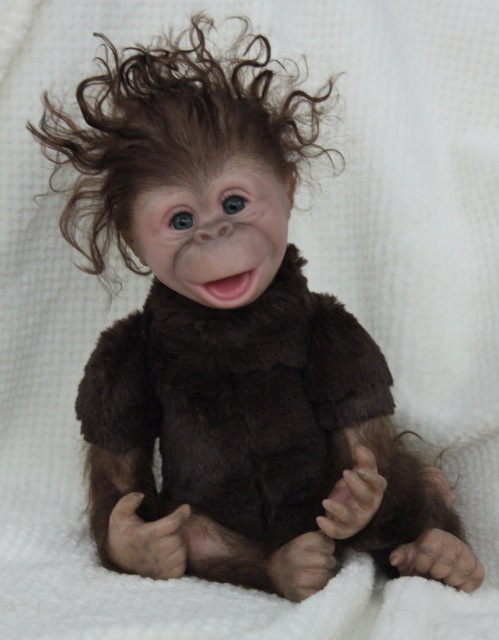 Карамелька кукла-реборн Элины Кудрявцевой (фото 9)