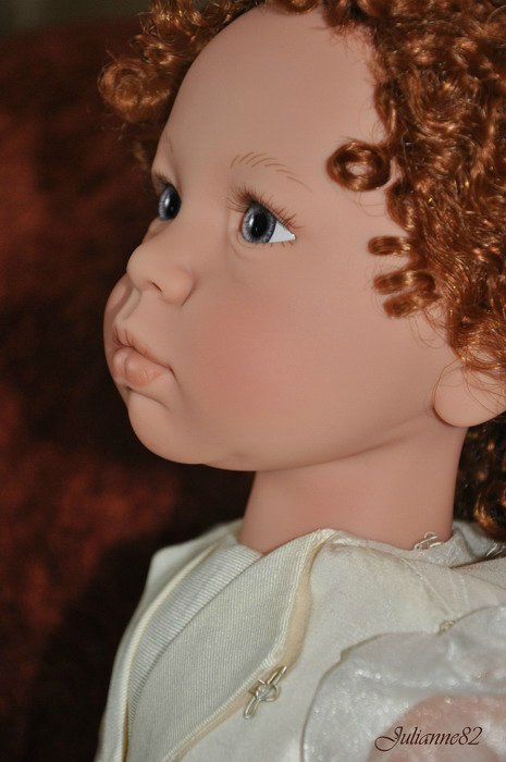 Middleton Doll: "Winter Splendor" из серии L'Innocence автор Ева Хеланд и кудряшка "С Днем Рождения, Тедди!" (фото 6)