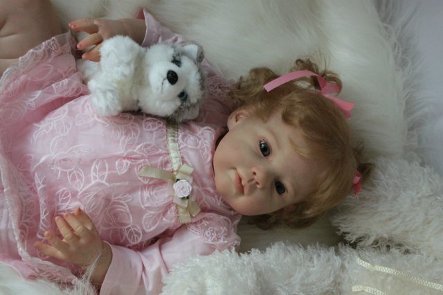 Луиза или Лизонька... Девочка реборн Виктории Вишни (фото 4)