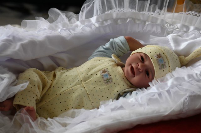 Мальчишечка Улыбашечка:)куклёныш Элины Кудрявцевой (фото 9)