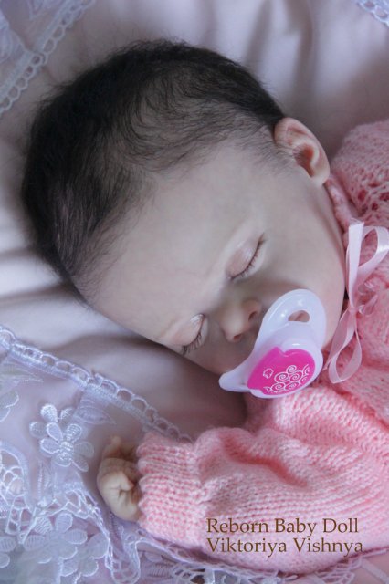 Моя лапушка Коко... Куколка реборн Виктории Вишни