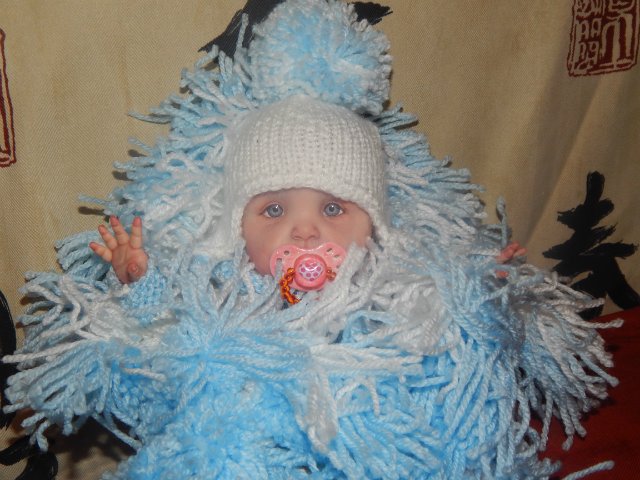 В голубых тонах. Мои вязалочки | Бэйбики В голубых тонах. Мои вязалочки (фото 7)