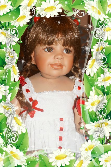 Уникальная Клубничка - шедевр от Моники Левениг