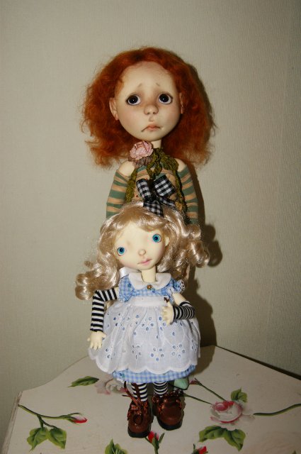 Рыжий рыжий конопатый - OOAK Eppie by Connie Lowe