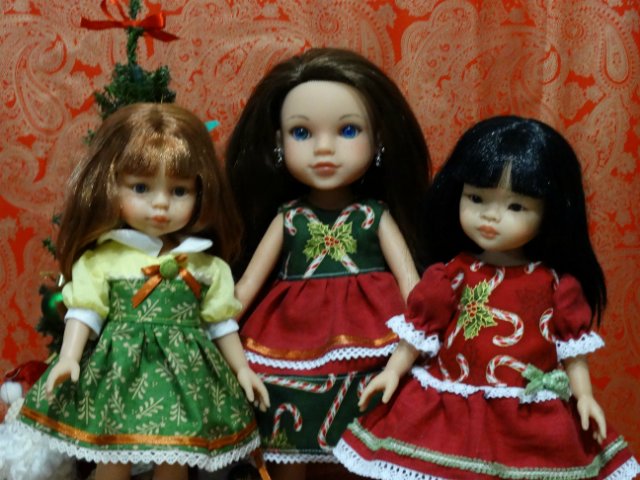 Ёлка в моём детском саду — Одежда и обувь для кукол своими руками: фото