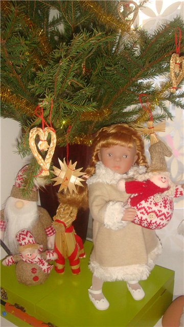 Наши куклы в ожидании Нового года