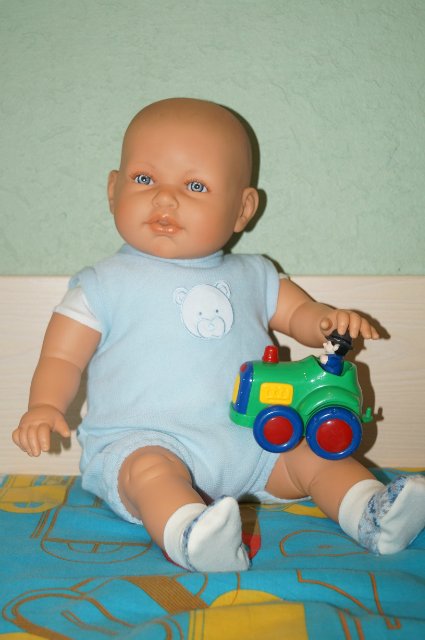 Малыш Лоло в голубом от Антонио Хуан Мунекас. Домашние фото (фото 4)