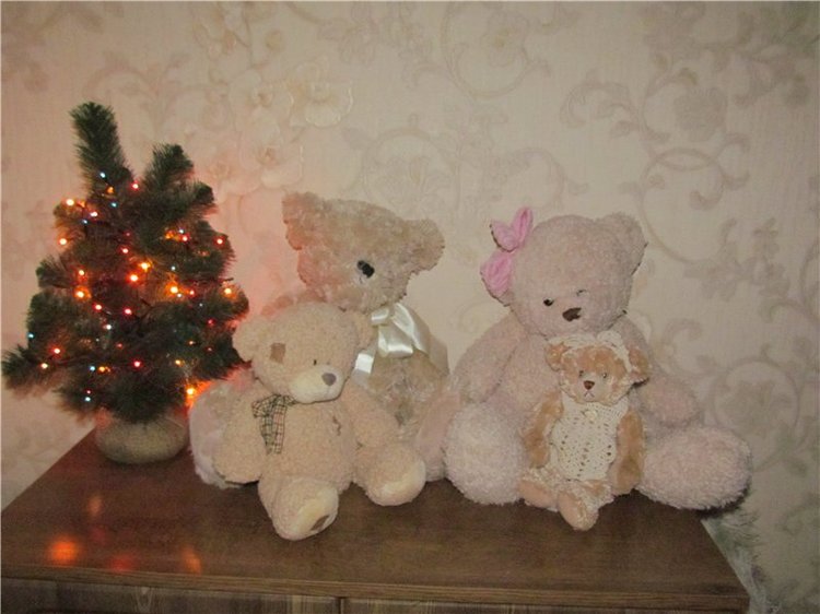 В преддверии Нового года... или новогодняя фотосессия Мишек (фото 4)