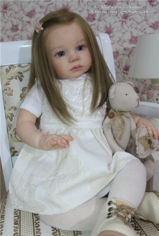 Моя нежная Эмилия. Кукла реборн Анастасии Гангало (фото 8)