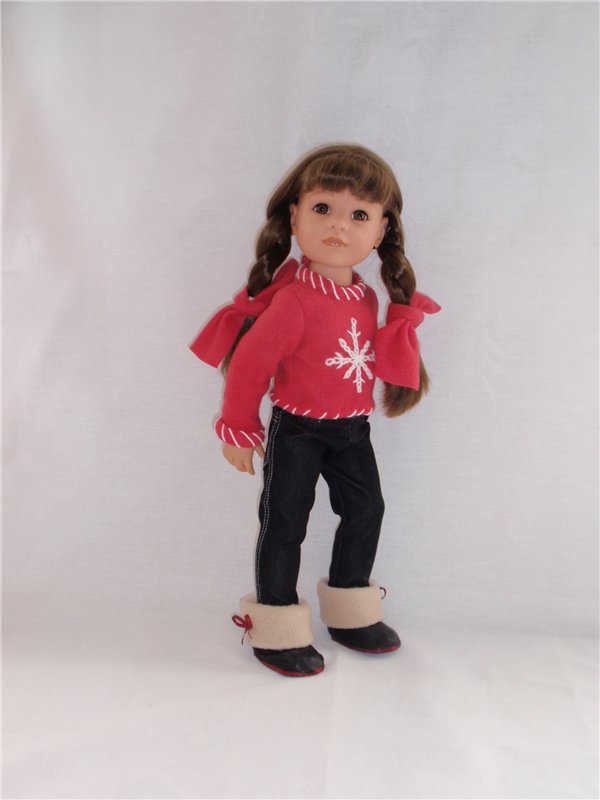 Зима еще с нами. Зимняя коллекция одежды для малышек Gotz (фото 8)