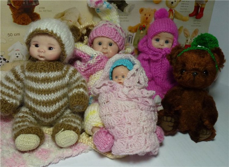 Сильвестор и малышки… Мех и полимерная глина