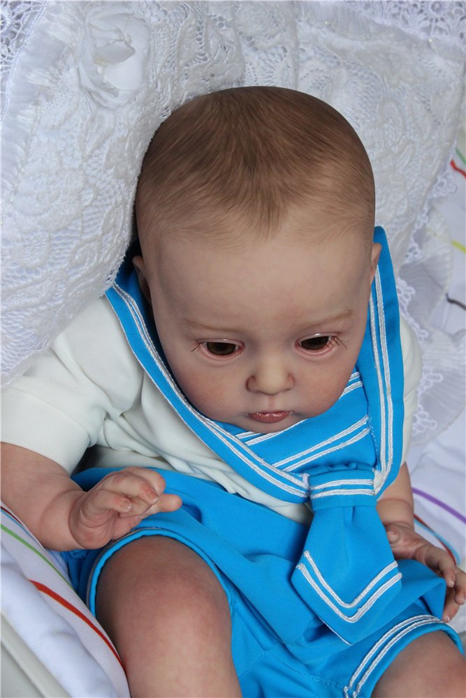 Тимошка-Капитан. Кукла реборн Светланы Преображенской (фото 9)