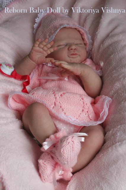 Крохотулька Angeli от Elisa Marx. Куколка реборн Виктории Вишни
