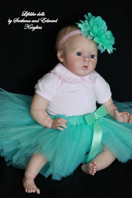 Куколка реборн Светочка из молда Тиффани от Ковылиных Светланы и Эдуарда | Бэйбики Куколка реборн Светочка из молда Тиффани от Ковылиных Светланы и Эдуарда