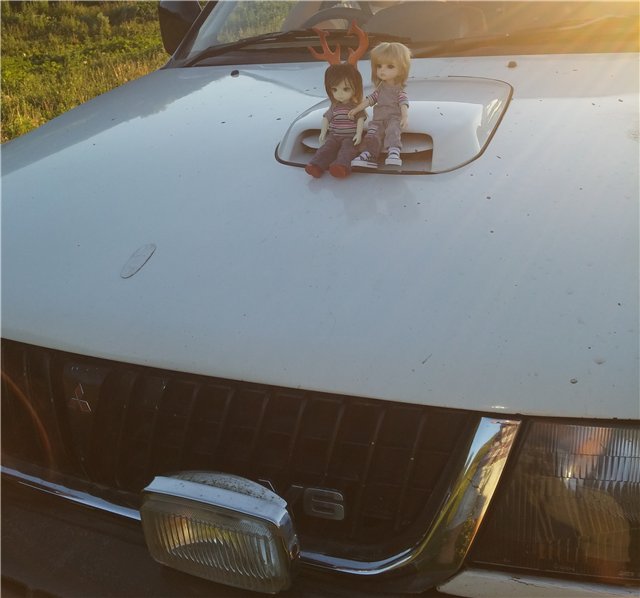 Как мальчишки ездили замараться))))