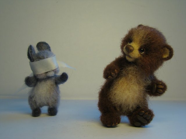 Жмурки. Валяние из шерсти