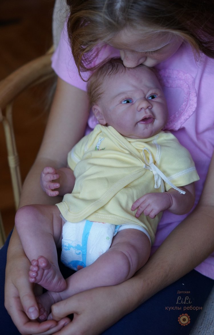 Мой Сережка. Малыш реборн из молда Madison (фото 4)