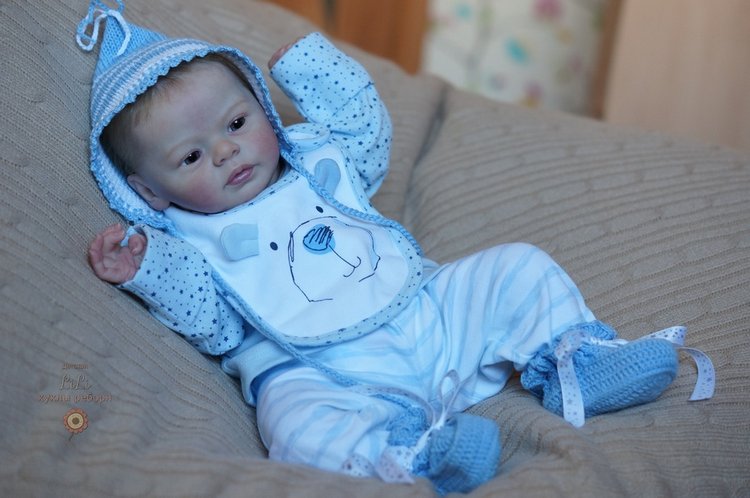 Мой малыш реборн Ларри готов