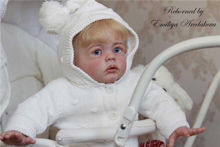 Вилмочка, преображение... Кукла реборн Эмилии Аредаковой
