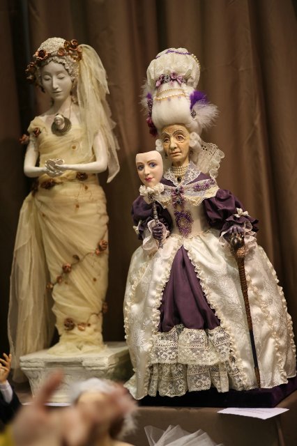 Великолепие выставки "Искусство Куклы" 11 декабря 2015 г