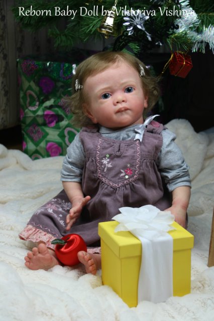Настенька из сказки Морозко! Куколка реборн Виктории Вишни