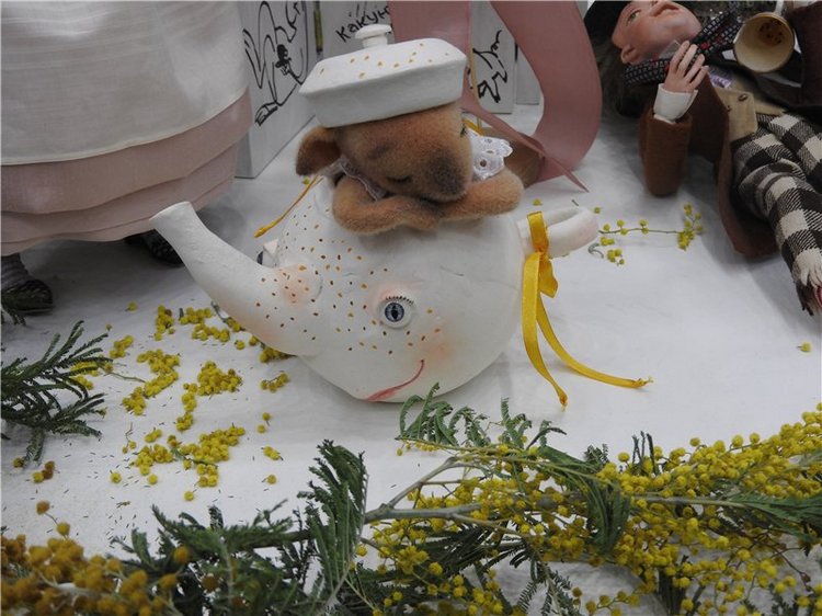 Экскурсия в страну чудес… Авторская кукла. Москва, Тишинка 2016