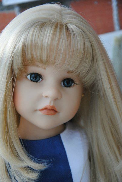 Мой мечтательный ангелочек. Жизель II 2005г от Gotz & Steiff (фото 7)