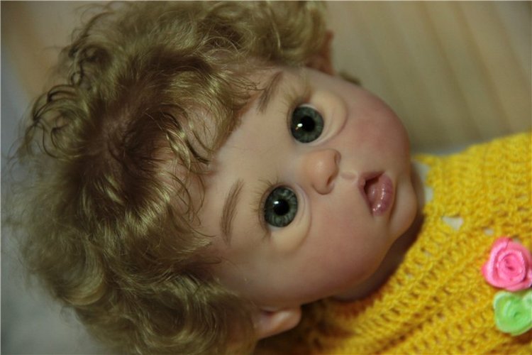 Кукла реборн Эльфик из молда мини-Офелия от Ольги Ауэр (фото 3)