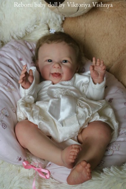 Мейзи... Куколка Реборн Виктории Вишни