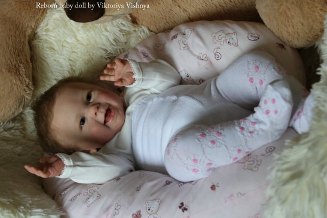 Мейзи... Куколка Реборн Виктории Вишни