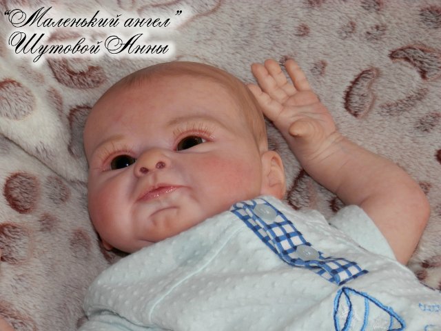 Маленький мужичок-хомячок Мишенька. Кукла-реборн Шутовой Анны