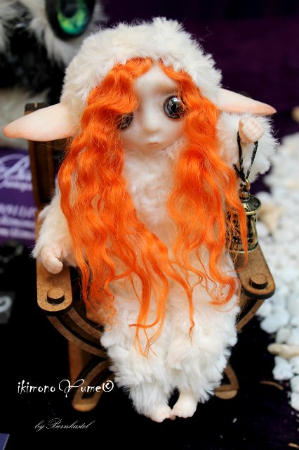 Миниатюрные создания — Игрушки в смешанной технике (мех и глина): Арт