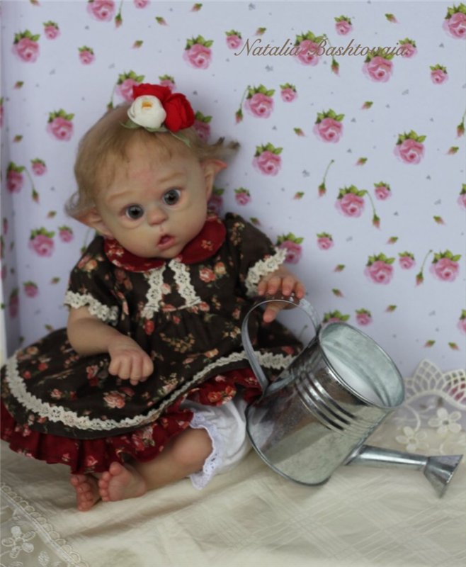 Мой любимый эльфийский ребенок! Кукла реборн Натальи Баштовой