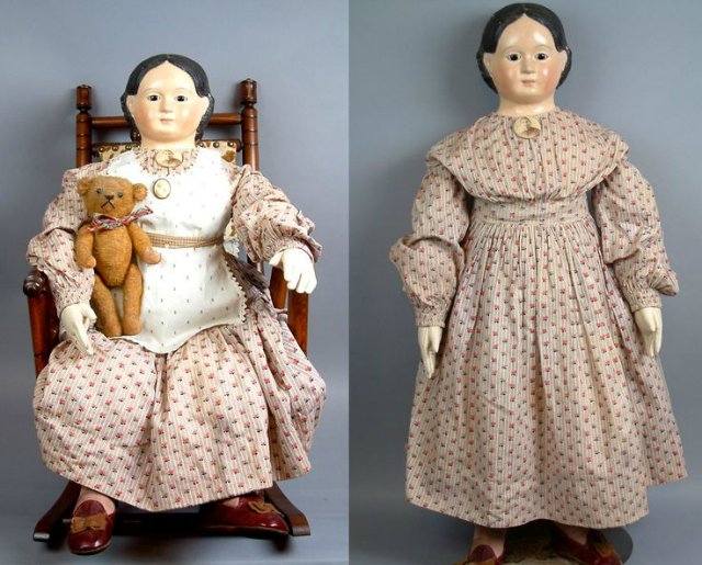 Авторские куклы из папье-маше
