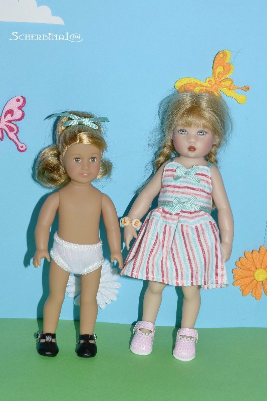 Американка приехала! Мини American Girl, полностью виниловая