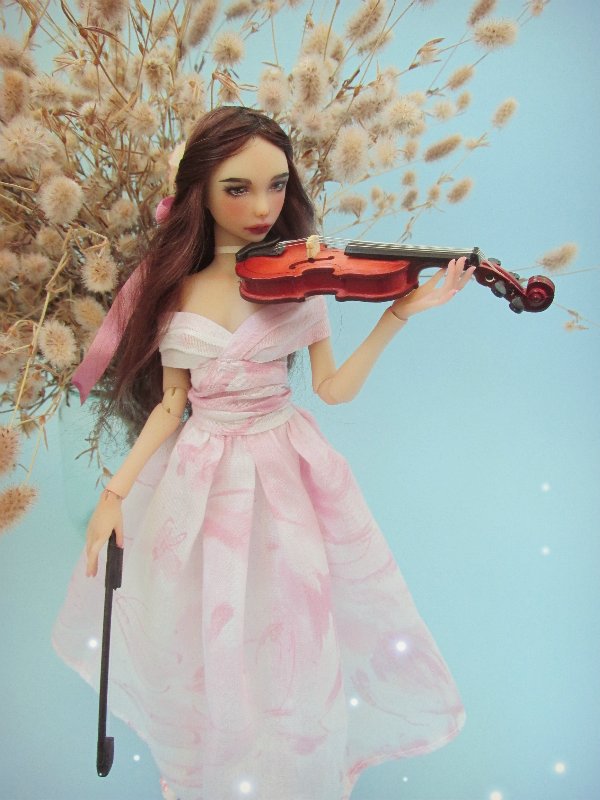 Авторская шарнирная кукла, Жасмин (фото 2)