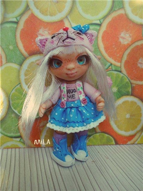 Авторские куколки из полимерной глины от Милы (фото 7)